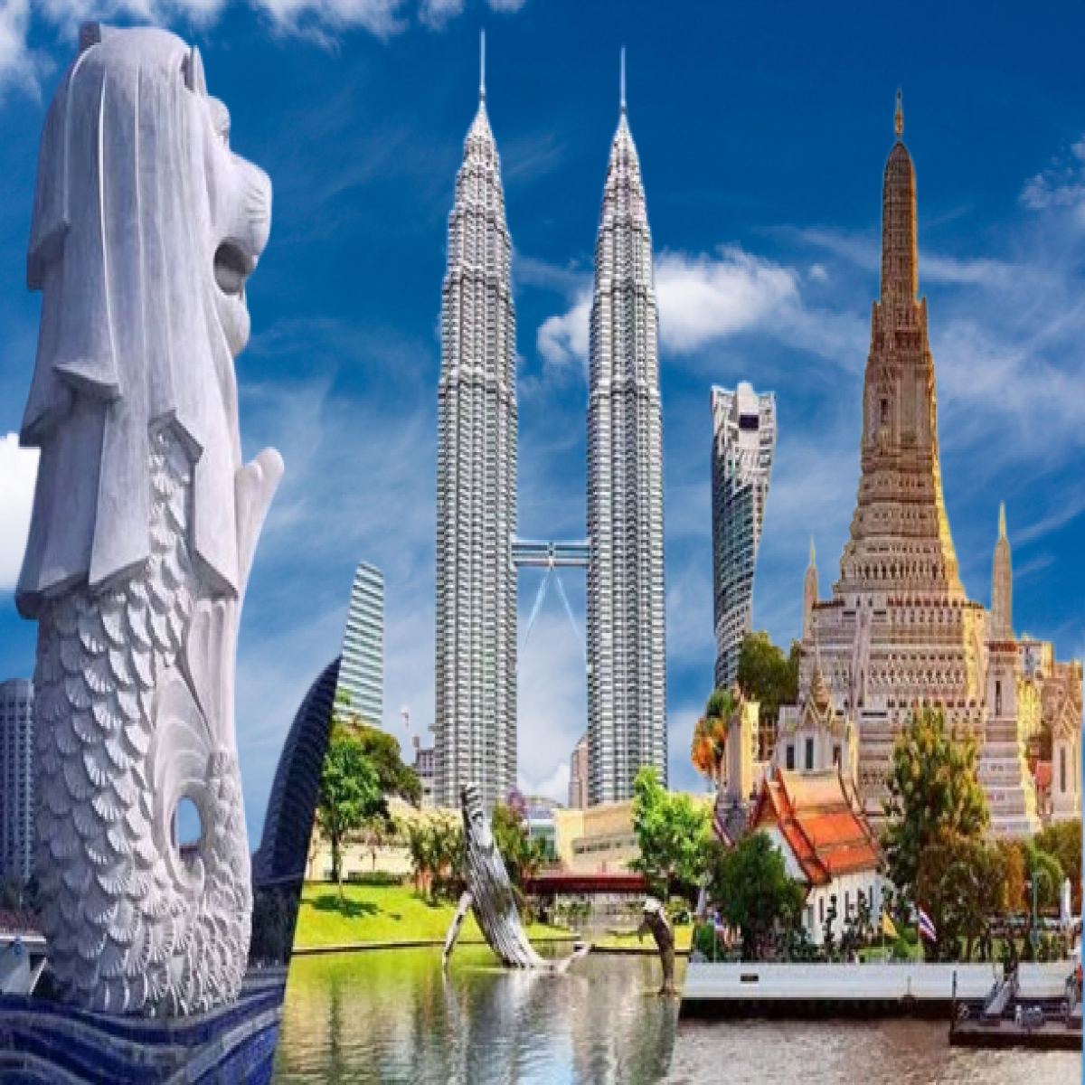 Thailand, Malaysia & Singapore (6-Night, 7-Days)